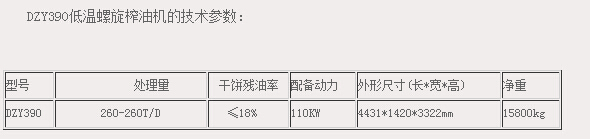 DZY390低溫螺旋榨油機(jī)(圖2)